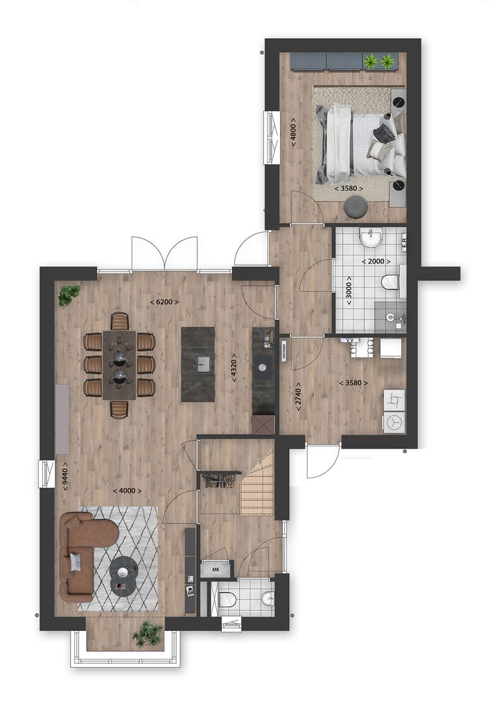 Foto 7 van Levensloopbestendige woningen (Bouwnr. 38)