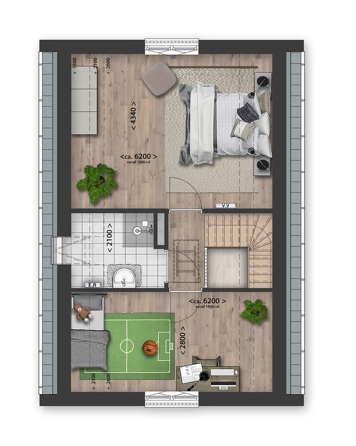 Foto 8 van Levensloopbestendige woningen (Bouwnr. 38)