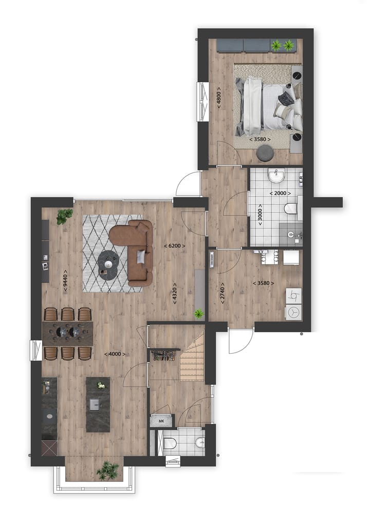 Foto 9 van Levensloopbestendige woningen (Bouwnr. 38)