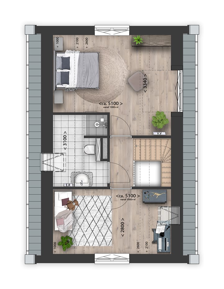 Foto 10 van Levensloopbestendige woningen (Bouwnr. 39)