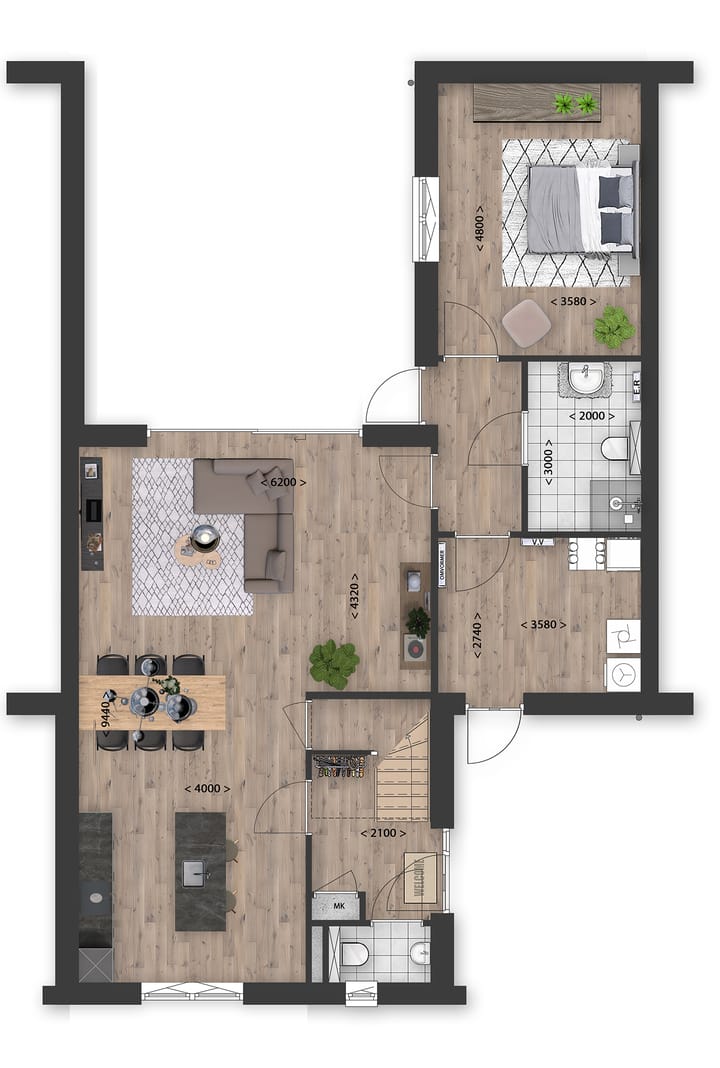 Foto 9 van Levensloopbestendige woningen (Bouwnr. 39)