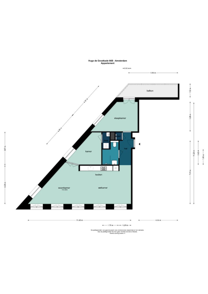 Foto 41 van Hugo de Grootkade 66-B