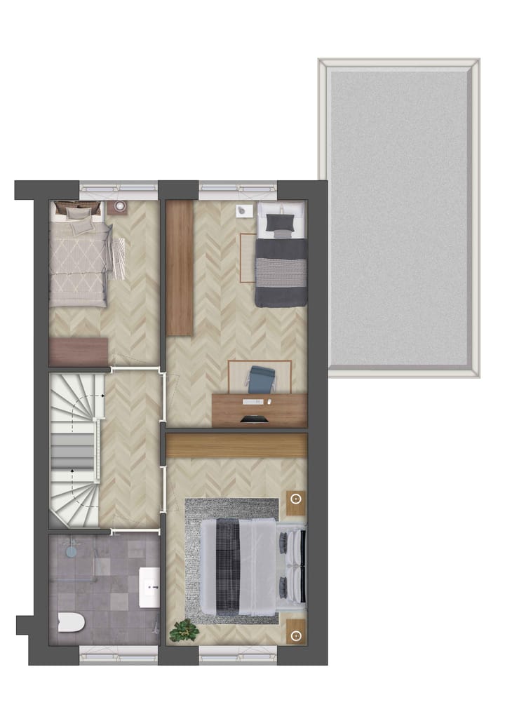 Foto 7 van De Geurmeij Blok B