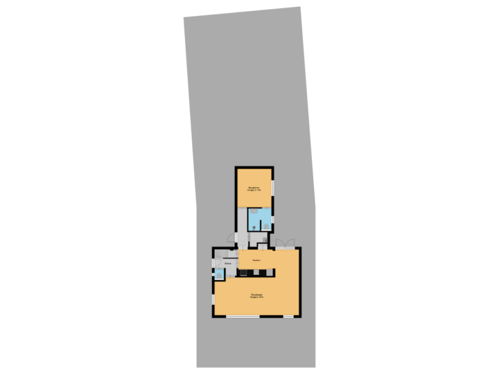 Begane grond perceel