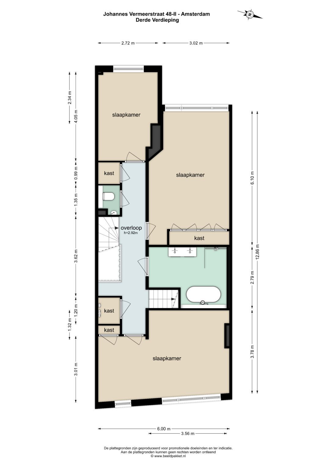 Foto 66 van Johannes Vermeerstraat 48-2