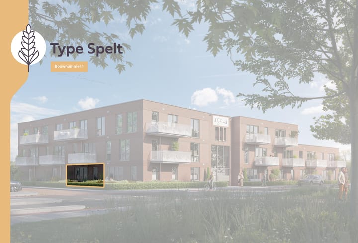 Foto van Spelt (Bouwnr. 1) Benedenwoning