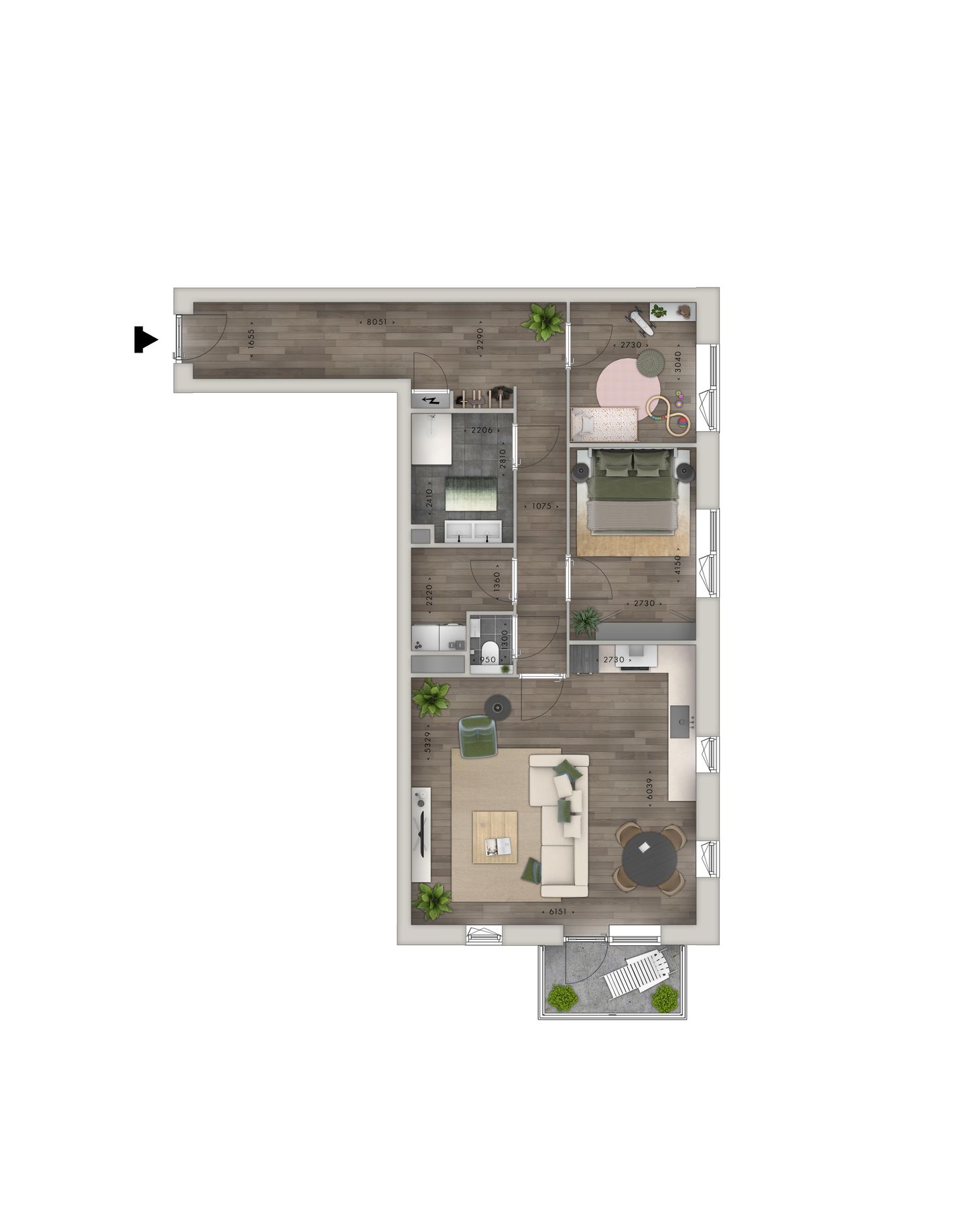 Foto 4 van Appartementen Herenhof (Bouwnr. 6)