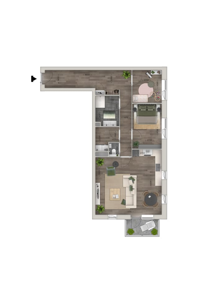 Foto 3 van Appartementen Herenhof (Bouwnr. 18)