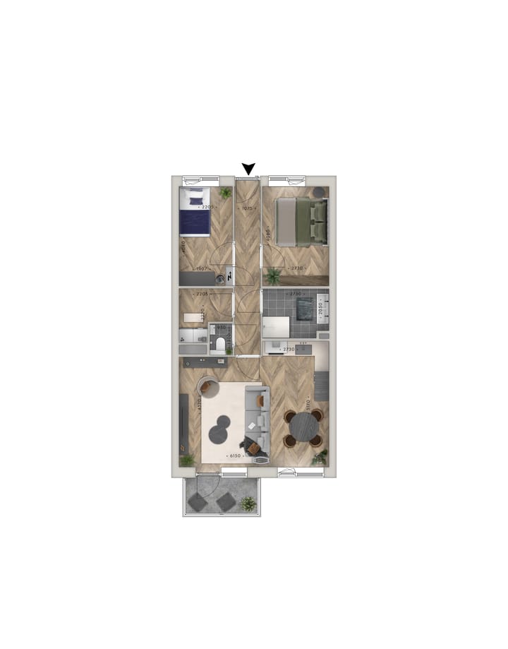 Foto 4 van Appartementen Herenhof (Bouwnr. 29)