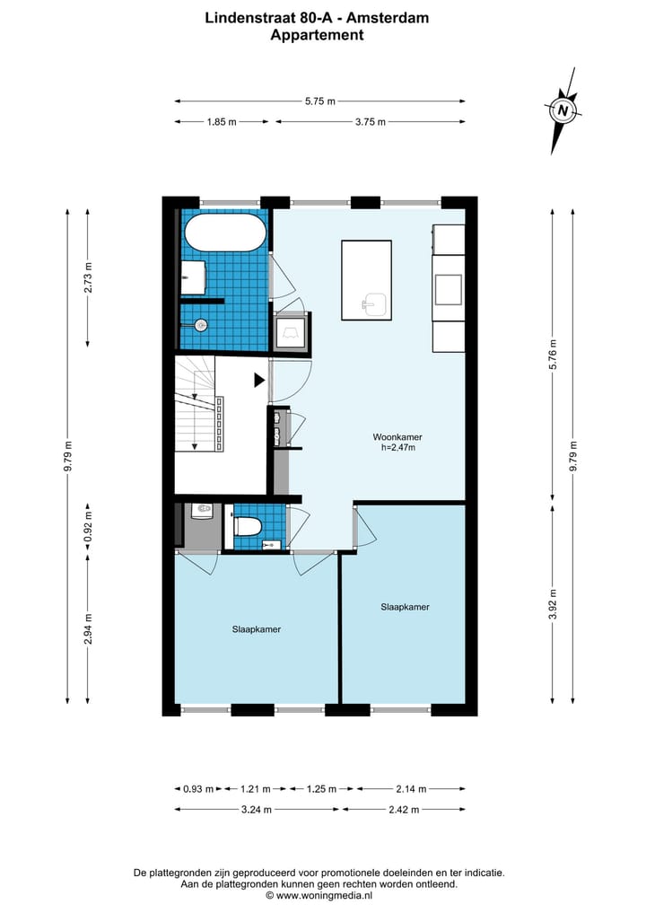 Foto 34 van Lindenstraat 80-A