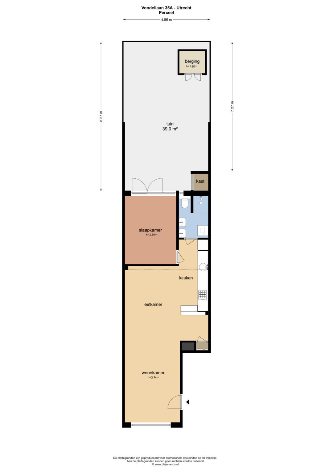 Foto 28 van Vondellaan 35-A