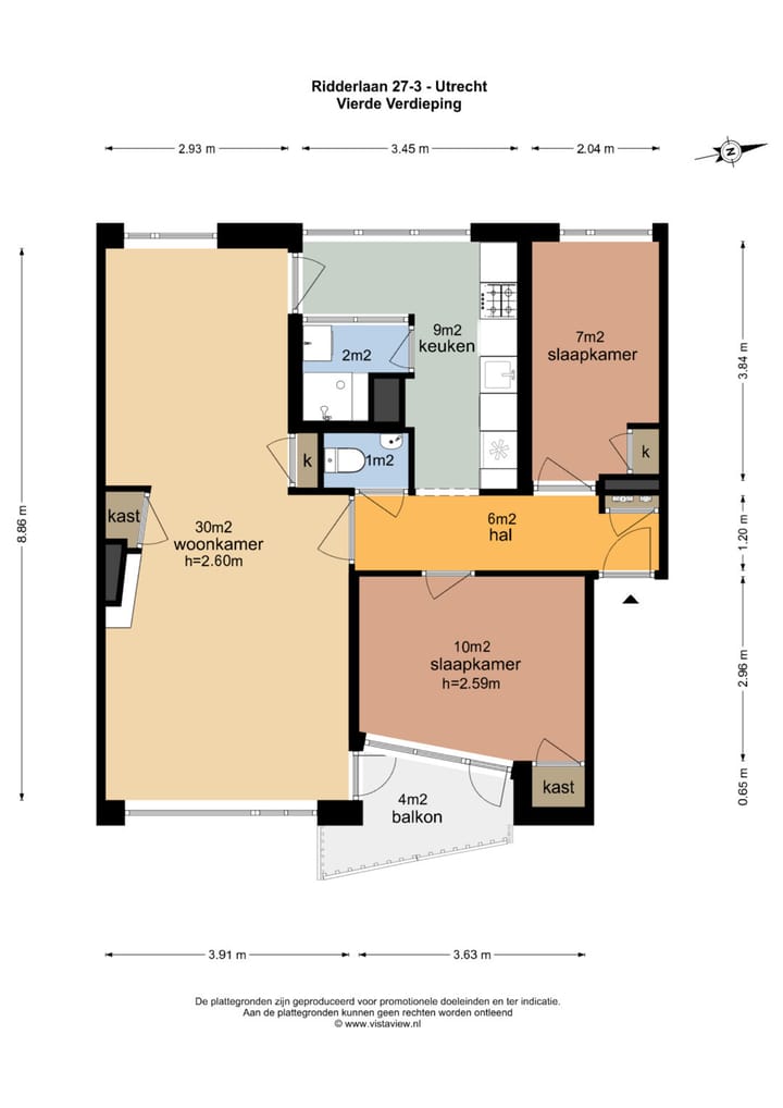 Foto 37 van Ridderlaan 27-3