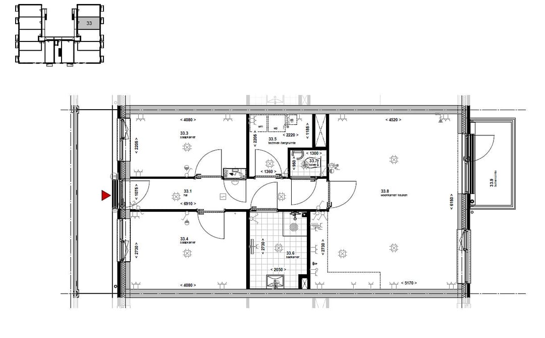 Foto 2 van Appartementen Herenhof (Bouwnr. 33)