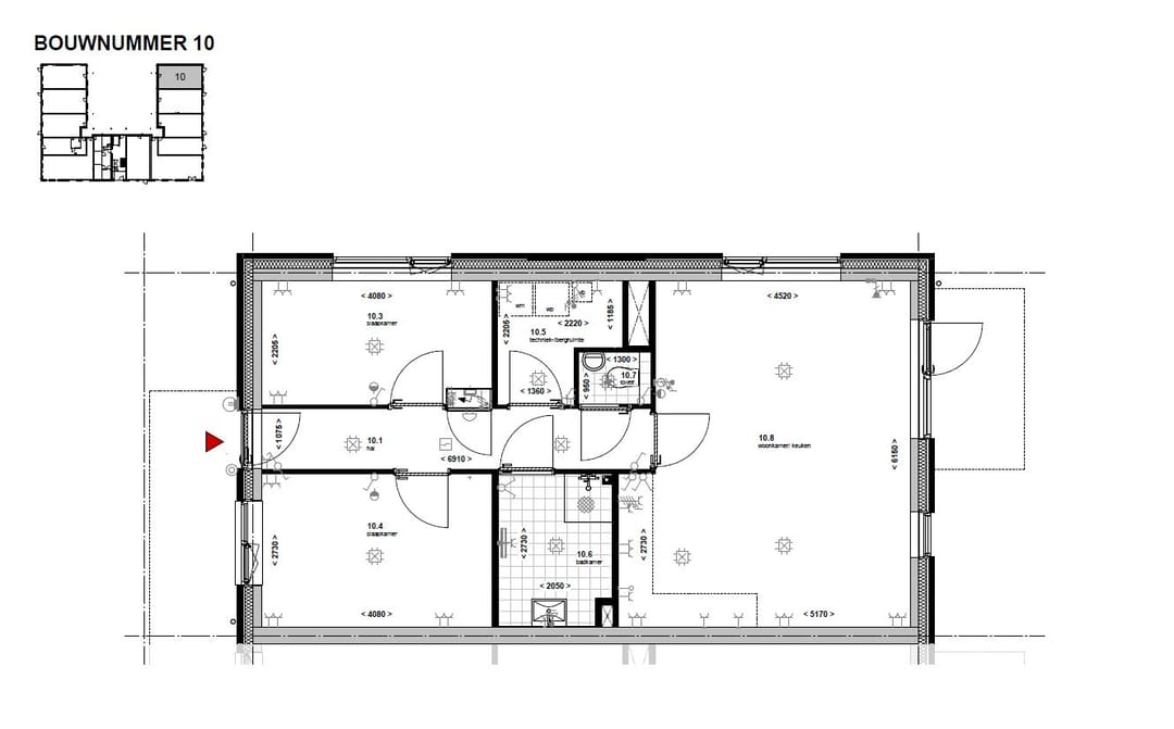 Foto 2 van Appartementen Herenhof (Bouwnr. 10)