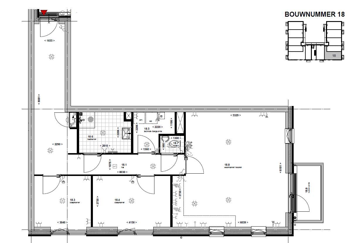 Foto 9 van Appartementen Herenhof (Bouwnr. 18)