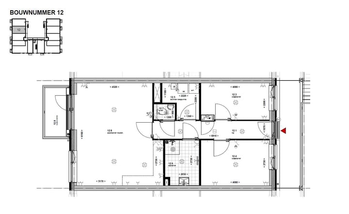 Foto 2 van Appartementen Herenhof (Bouwnr. 12)