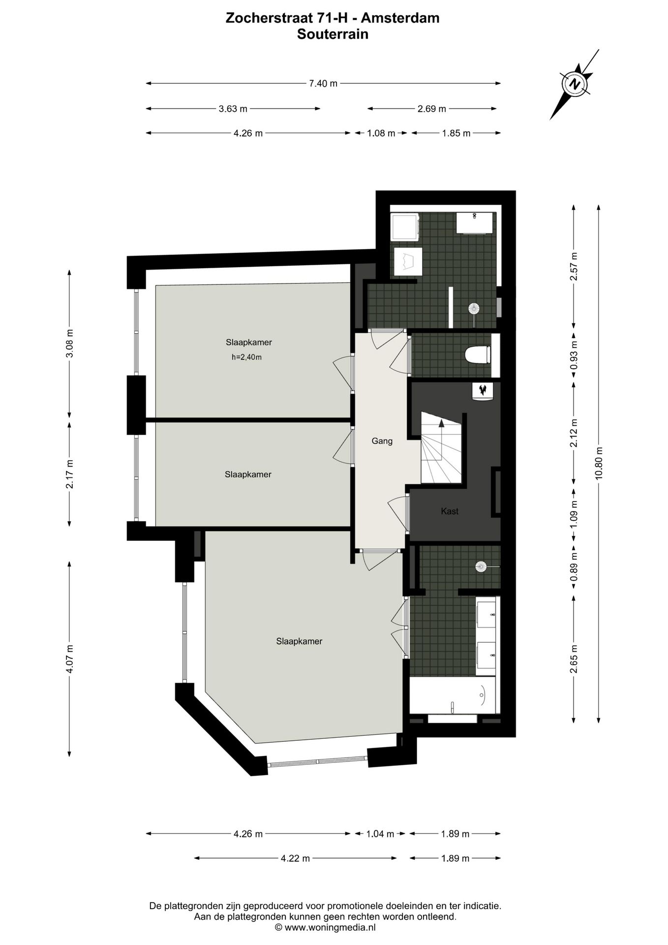 Foto 40 van Zocherstraat 71-H