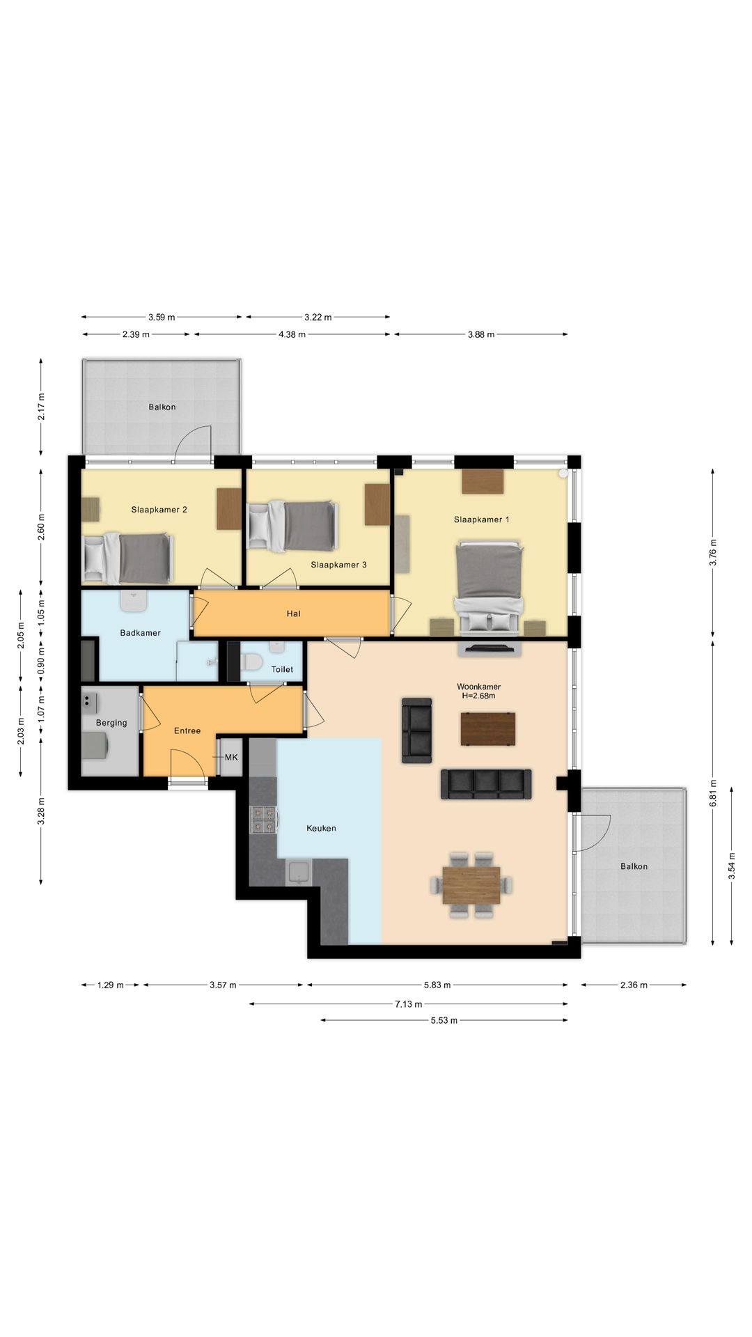 Foto 41 van Kastanjelaan 14-F