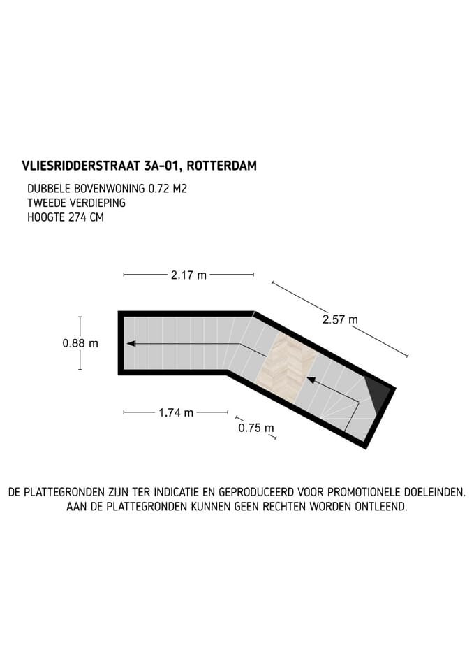 Foto 22 van Vliesridderstraat 3-A01