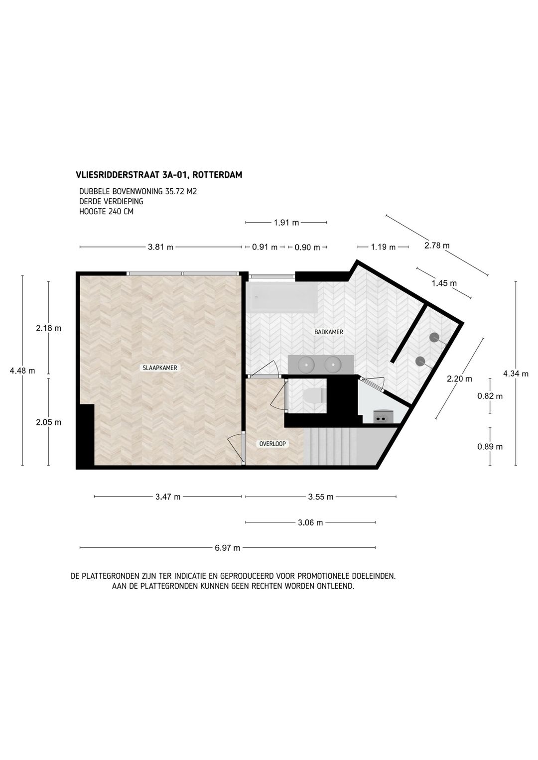 Foto 23 van Vliesridderstraat 3-A01