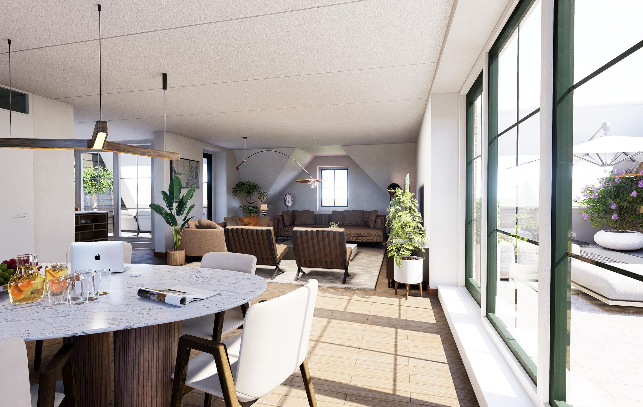 Buying a house in The Netherlands., Penthouses (Bouwnr. 14)