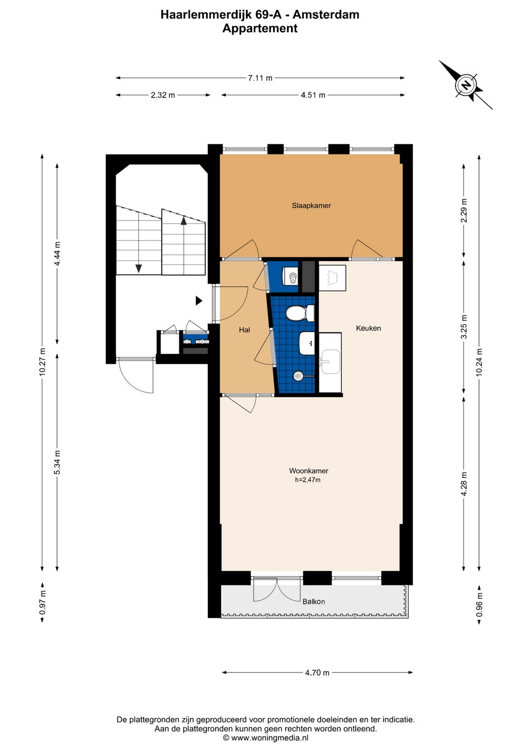 Foto 26 van Haarlemmerdijk 69-A