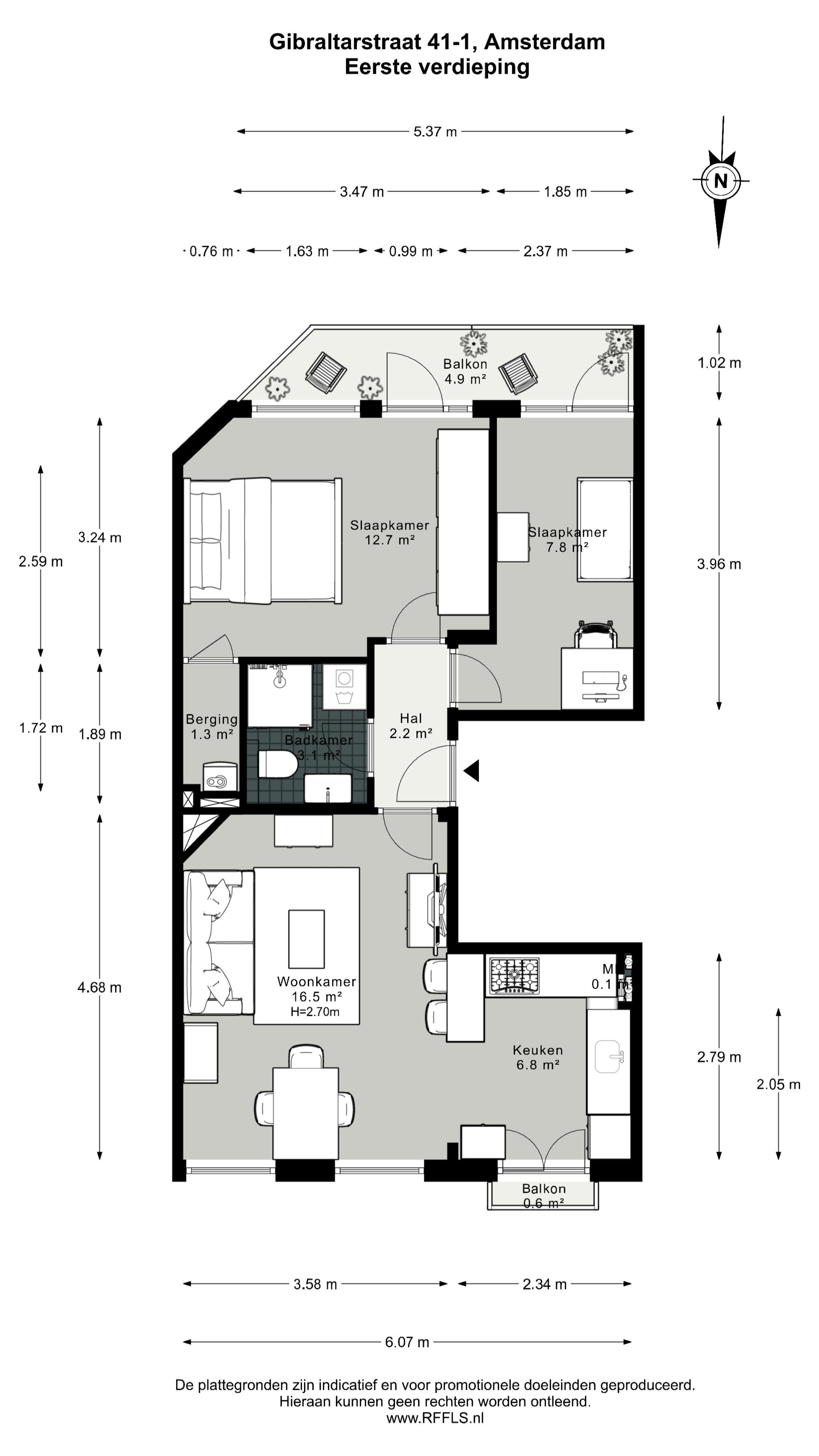 Foto 30 van Gibraltarstraat 41-1