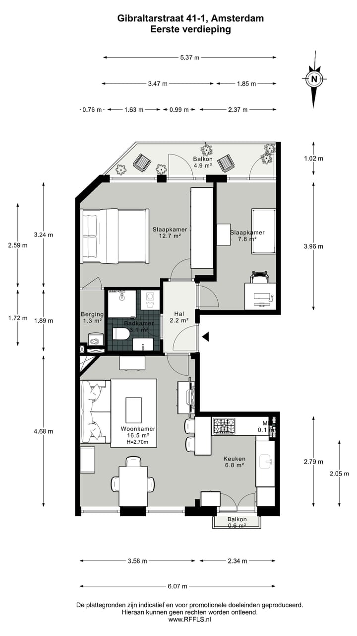 Foto 30 van Gibraltarstraat 41-1