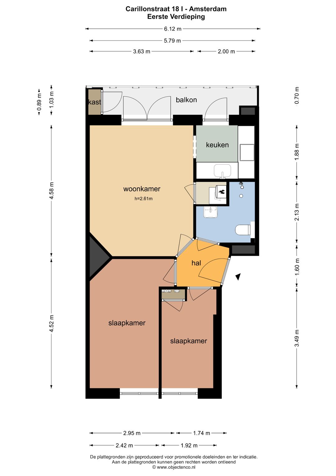 Foto 22 van Carillonstraat 18-1