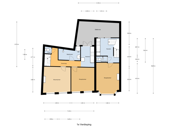 1e Verdieping