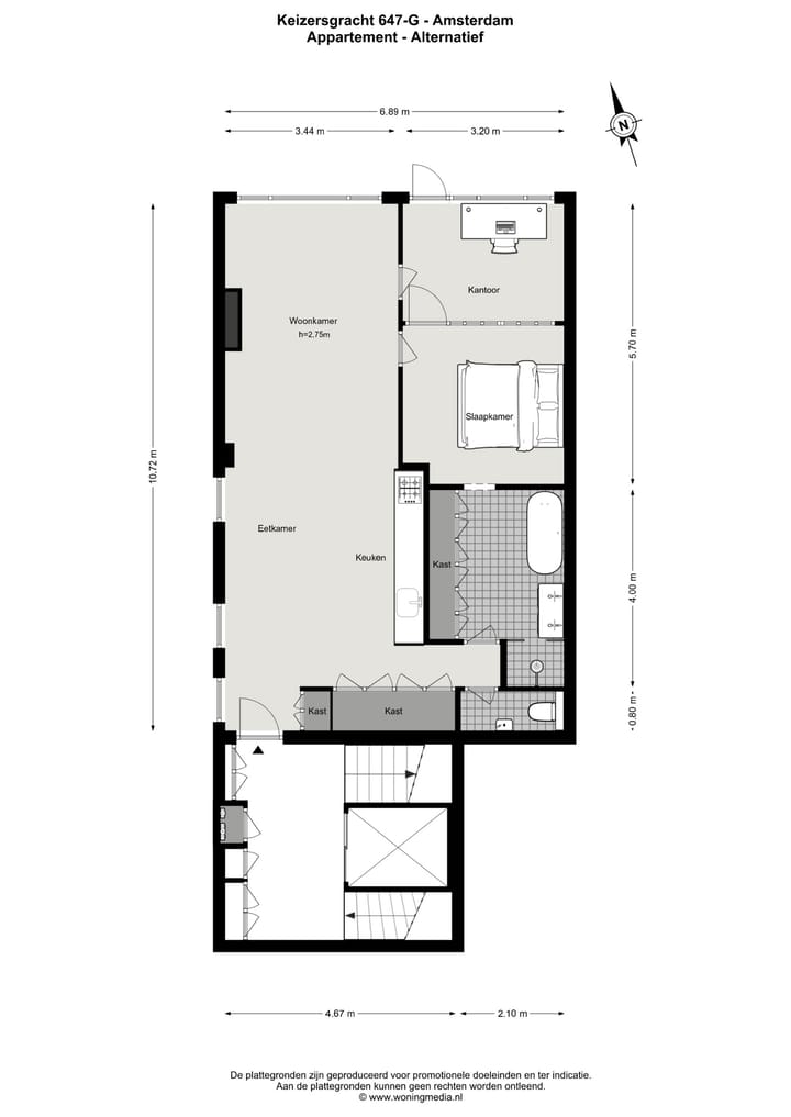 Foto 30 van Keizersgracht 647-G