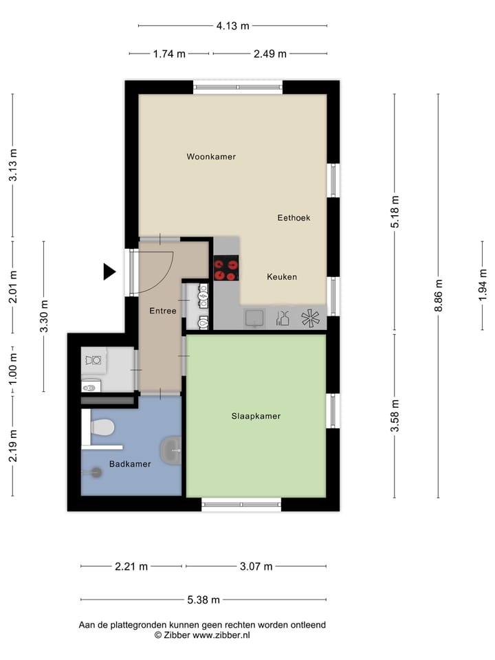 Photo 22 of Zuiderkerkstraat 3-D