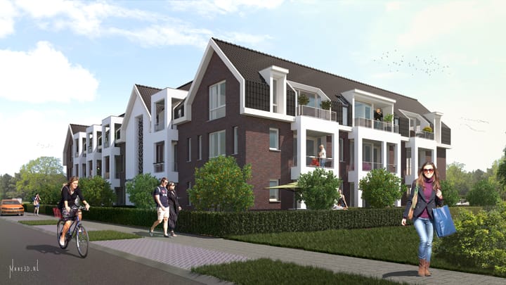 Foto 2 van Twee-kamer appartement midden (Bouwnr. bouwnr. 18)