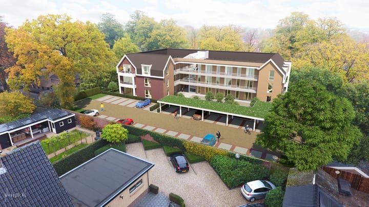 Foto 4 van Drie-kamer appartement hoekligging (Bouwnr. bouwnr. 12)