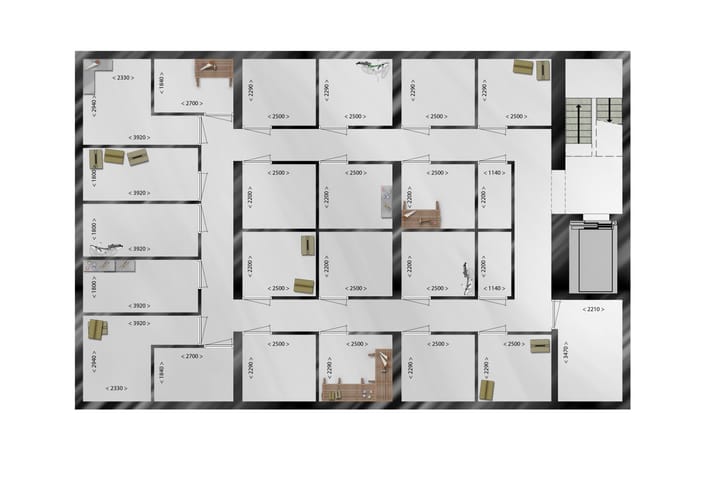 Foto 6 van Drie-kamer appartement hoekligging (Bouwnr. bouwnr. 7)