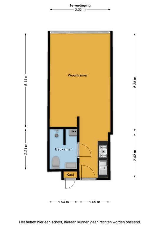 Foto 7 van Kloekhorststraat 14-H