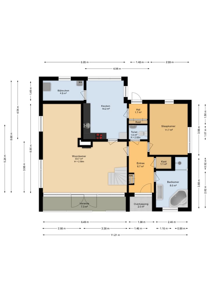 Photo 42 of H.W. van Glinstrastraat 37