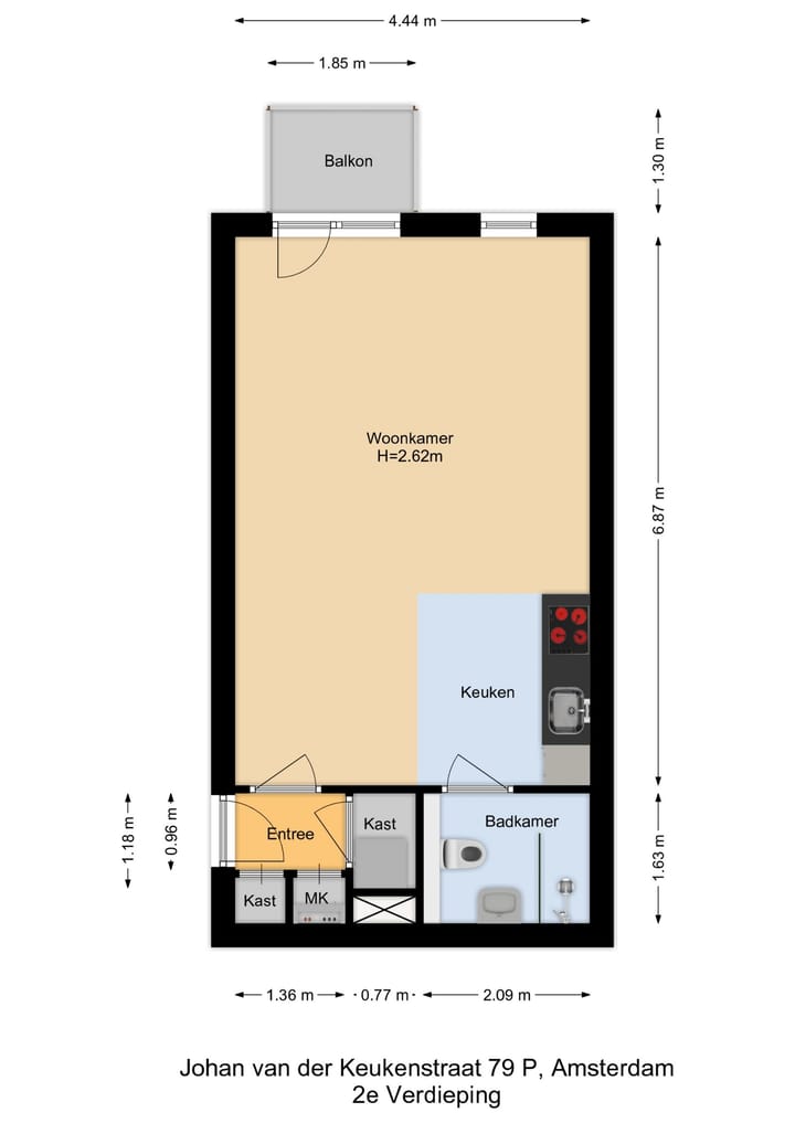 Foto 26 van Johan van der Keukenstraat 79-P