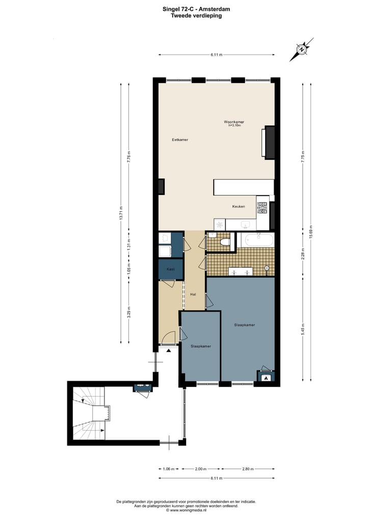 Foto 26 van Singel 72-C