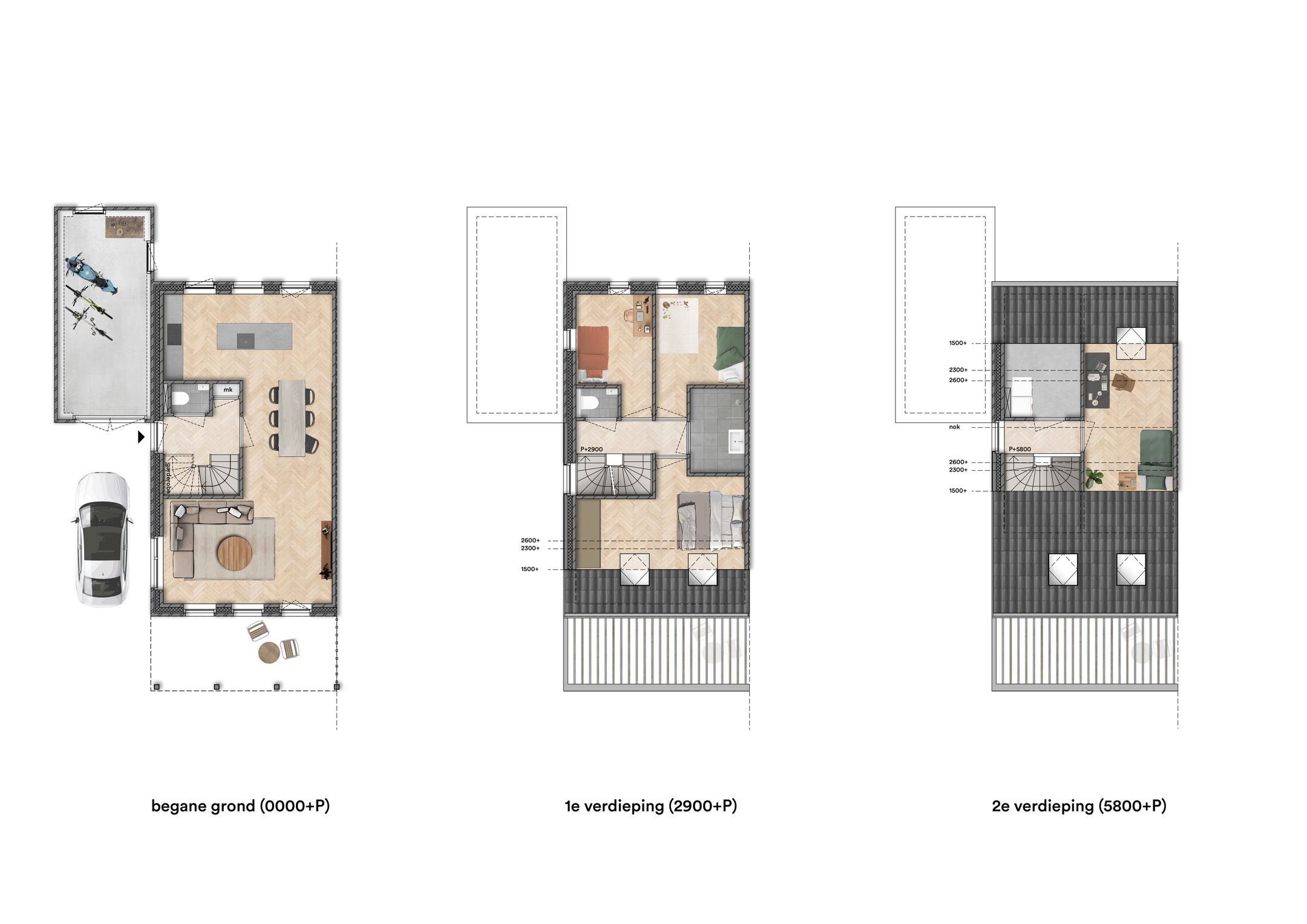 Photo 18 of "Wonen in het park" 2/1 kap woningen (Bouwnr. 1)
