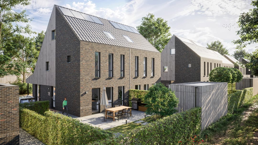 Photo 13 of "Wonen in het park" 2/1 kap woningen (Bouwnr. 1)
