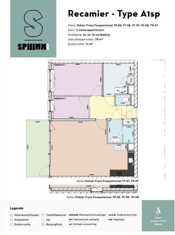 Photo 11 of Dokter Frans Fouquetstraat 7-B06