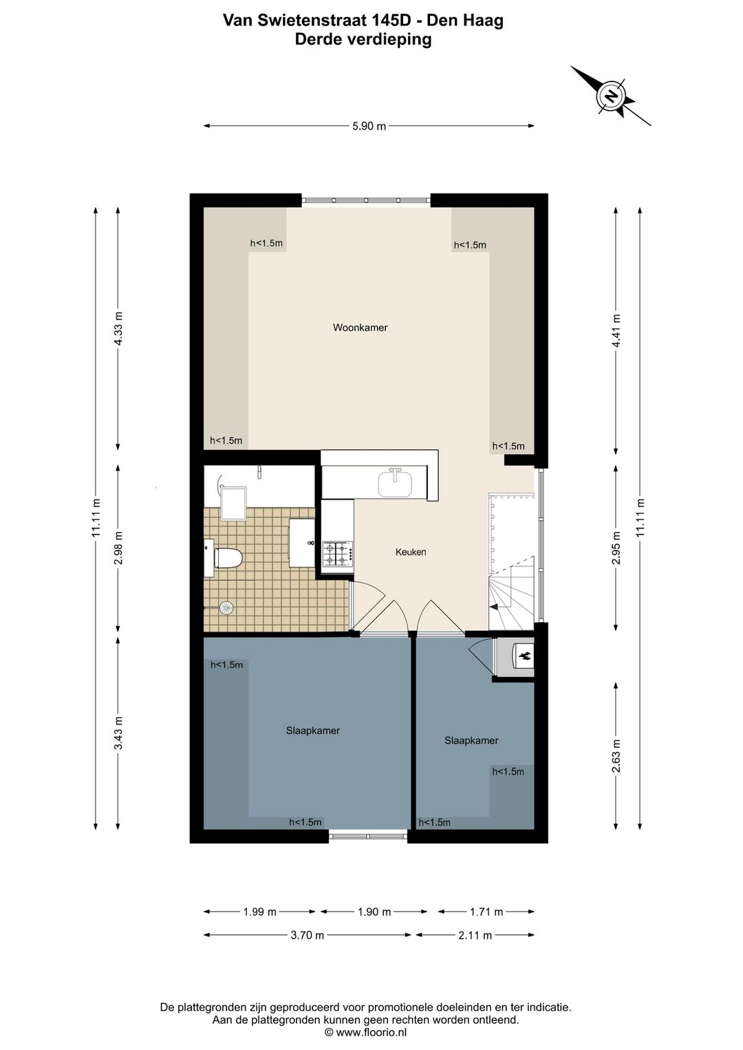 Foto 28 van Van Swietenstraat 145-D