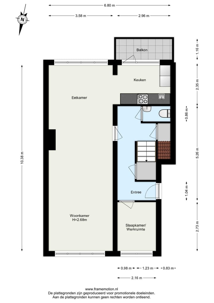 Foto 34 van Sourystraat 20-B