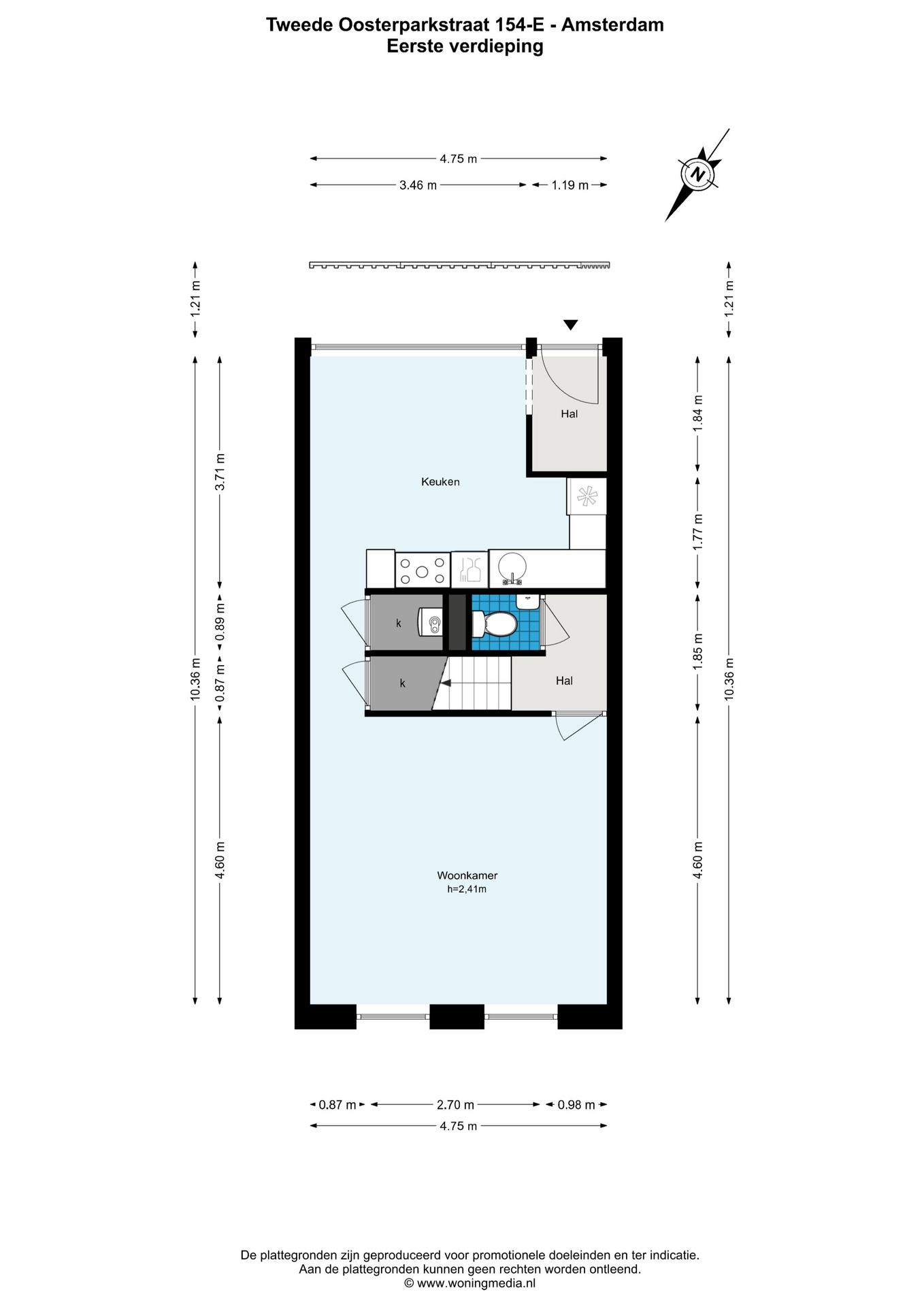 Photo 34 of Tweede Oosterparkstraat 154-E