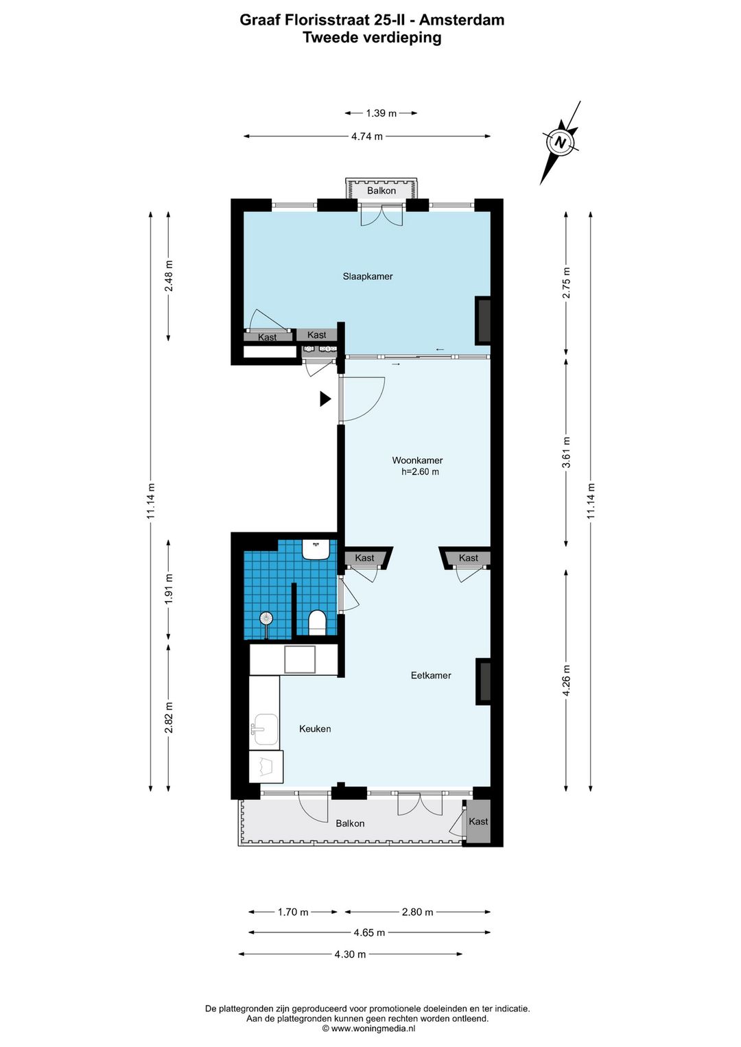 Photo 31 of Graaf Florisstraat 25-2