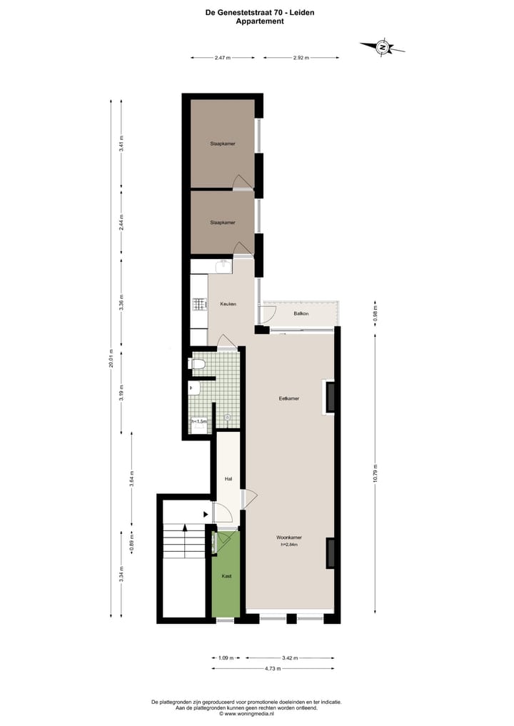 Foto 29 van De Genestetstraat 70