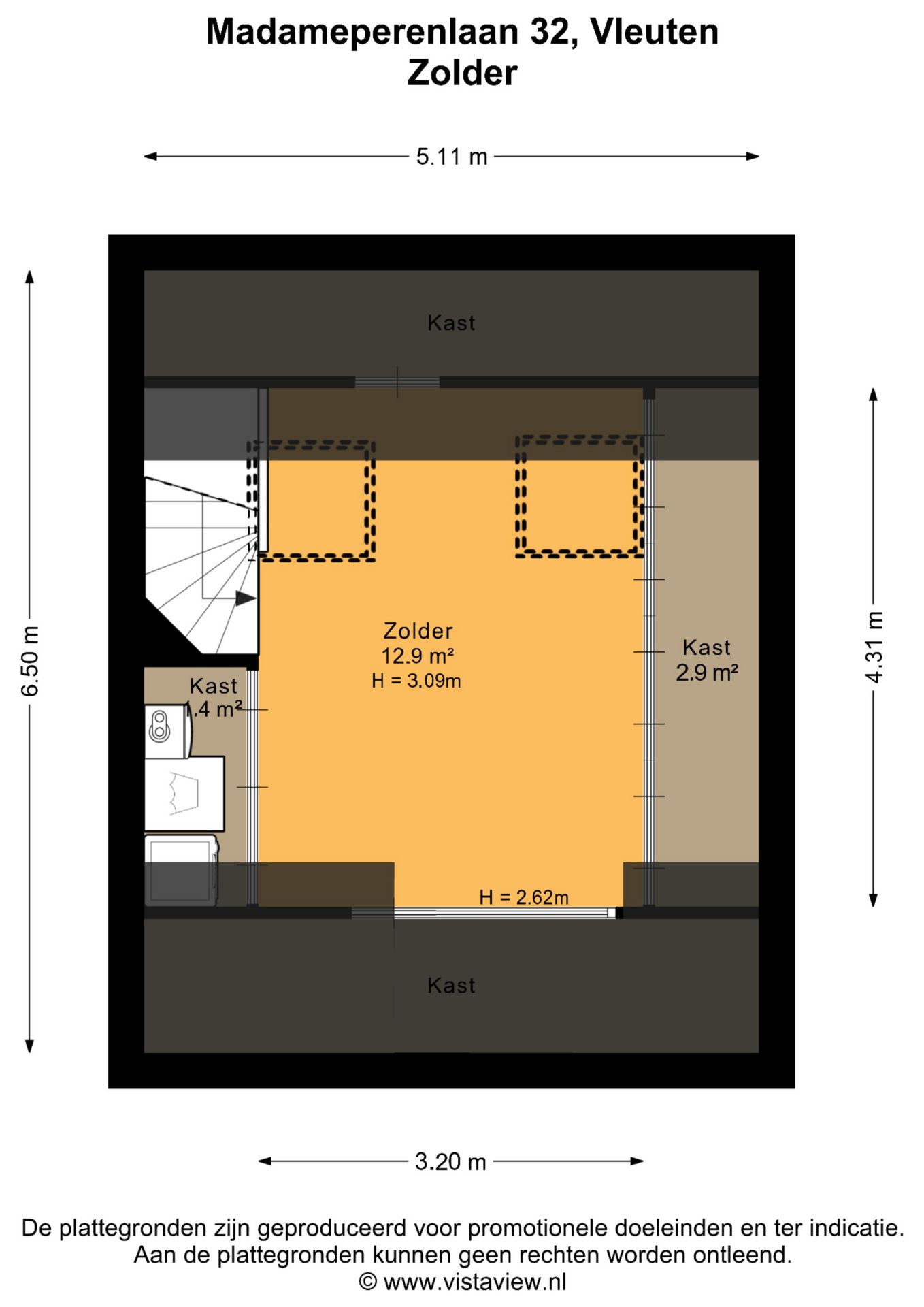 Foto 29 van Madameperenlaan 32
