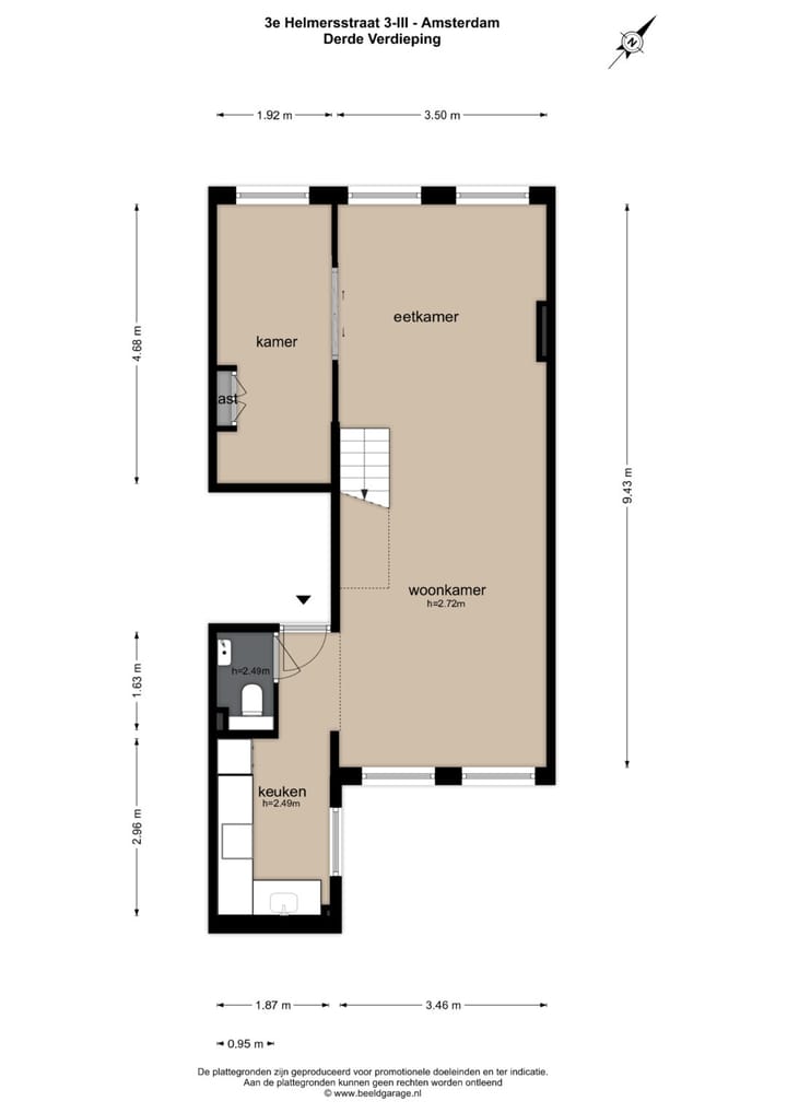 Photo 34 of Derde Helmersstraat 3-3