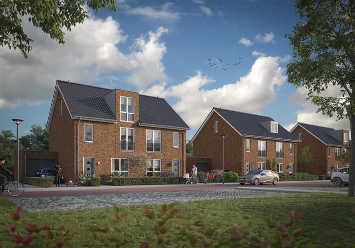 Foto van Tweekappers Halfvrijstaande woning